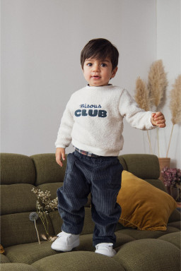 Bisous club baby teddy sweatshirt
