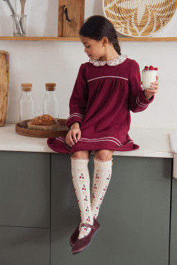 Claudia dress in brushed jersey