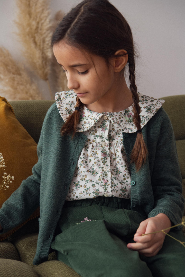 Loulou cardigan in merino wool