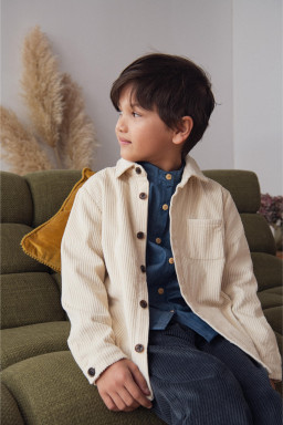 Surchemise Oliver en velours