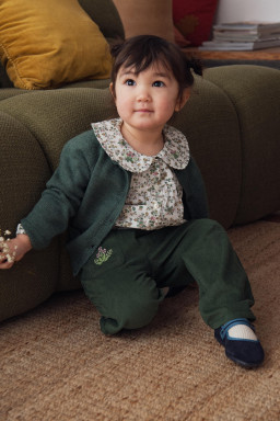 Pauli blouse embroidered in Liberty
