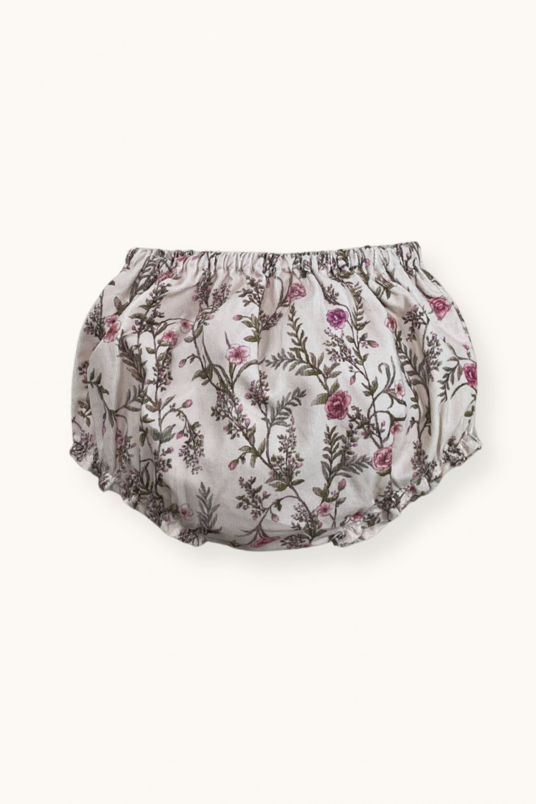Bloomer in velvet