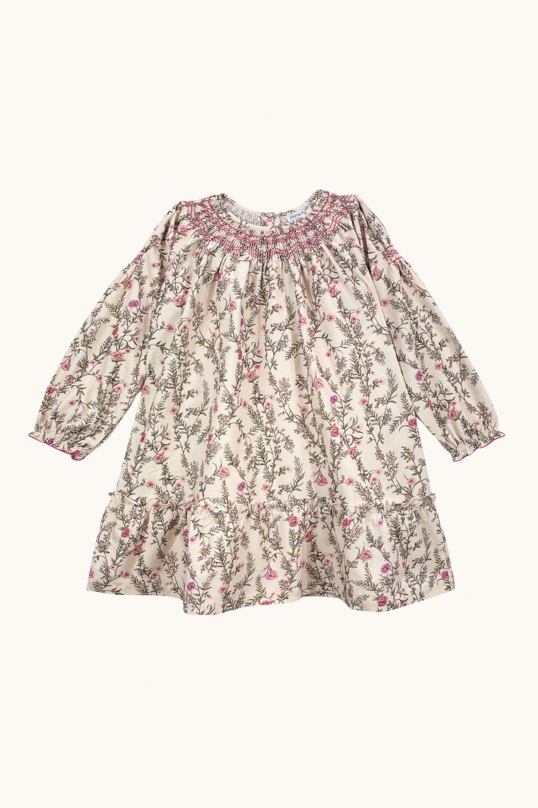 Marta dress hand-smocked