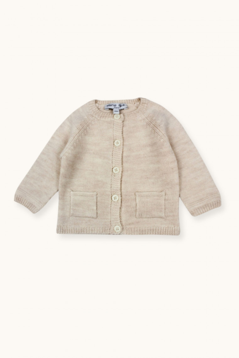 Cardigan Loulou en merinos
