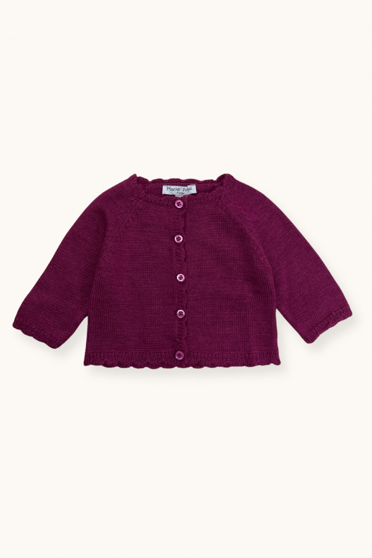 Luna cardigan in merino wool