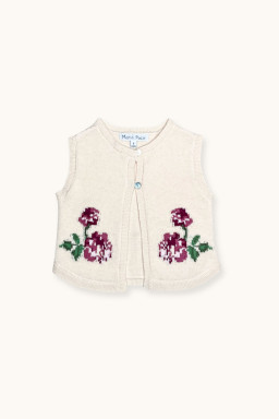 Rosae sleeveless cardigan