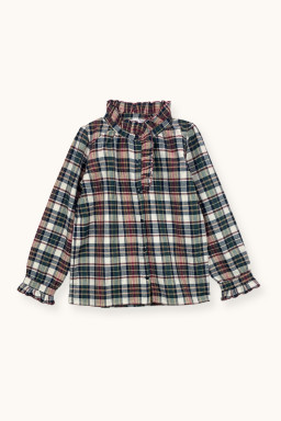 Blouse Tina en tartan