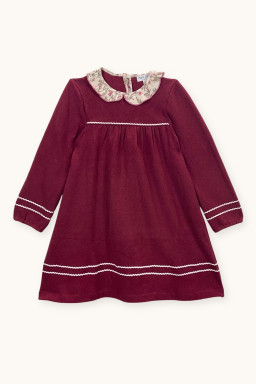 Claudia dress in brushed jersey