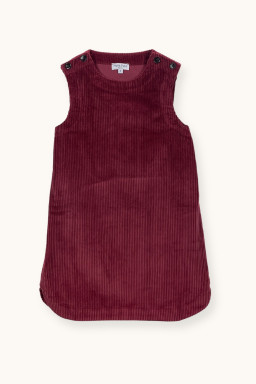 Tea pinaflore dress in corduroy