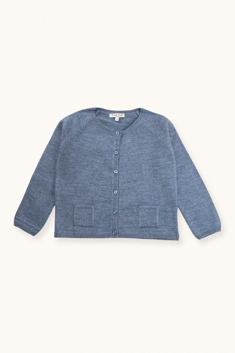 Cardigan Loulou en merinos