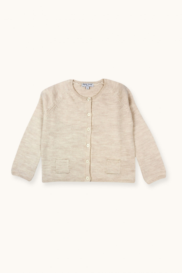 Cardigan Loulou en merinos