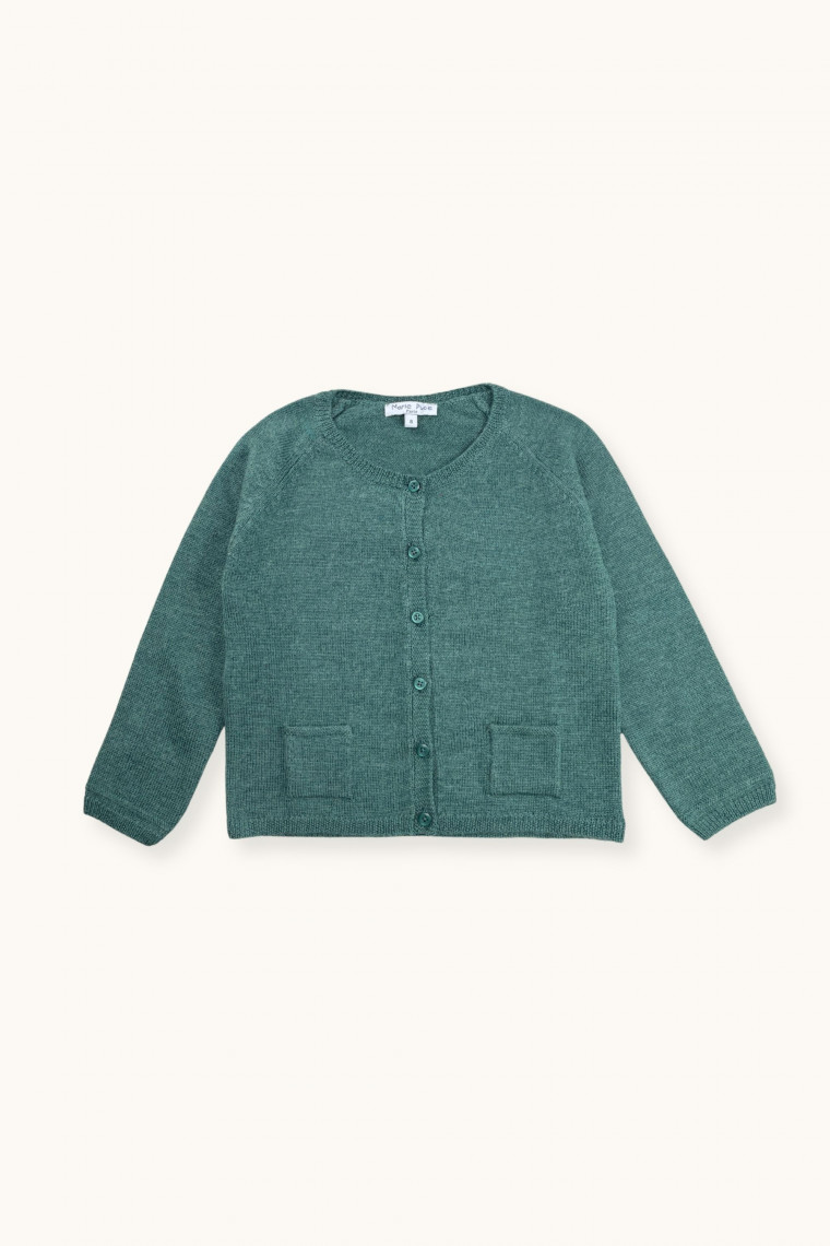 Cardigan Loulou en merinos