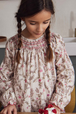 Marta dress hand-smocked