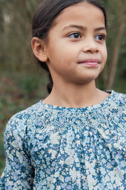 Blouse Livia smockée en Liberty
