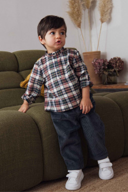 Lulu baby pants in chunky corduroy