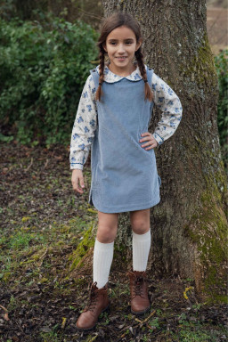 Chloe blouse in flannel