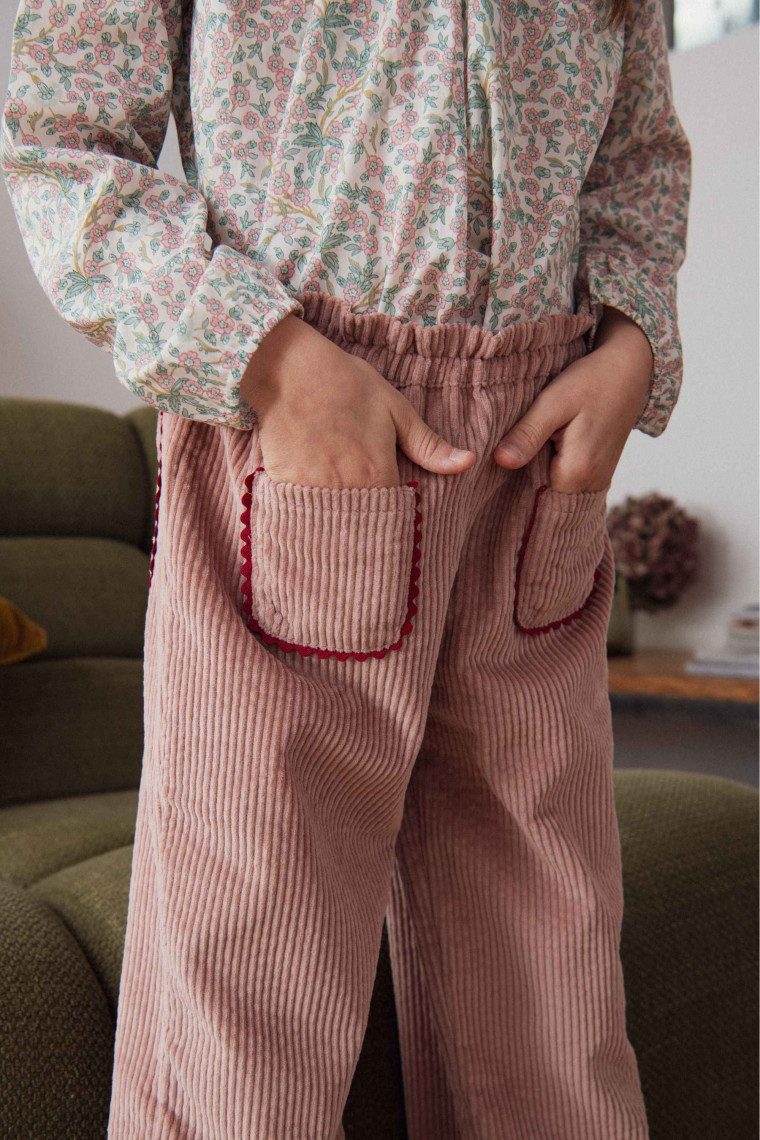 Pantalon Oxford en velours