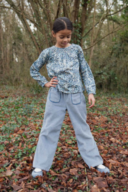 Oxford pants in chunky corduroy