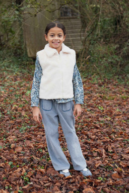 Oxford pants in chunky corduroy