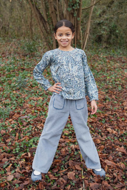 Blouse Alba smockée en Liberty