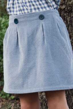 Jupe-short York en velours