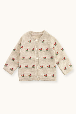 Bud roses cardigan