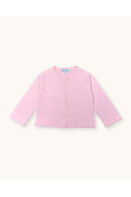 Cardigan Luna festonne en merinos