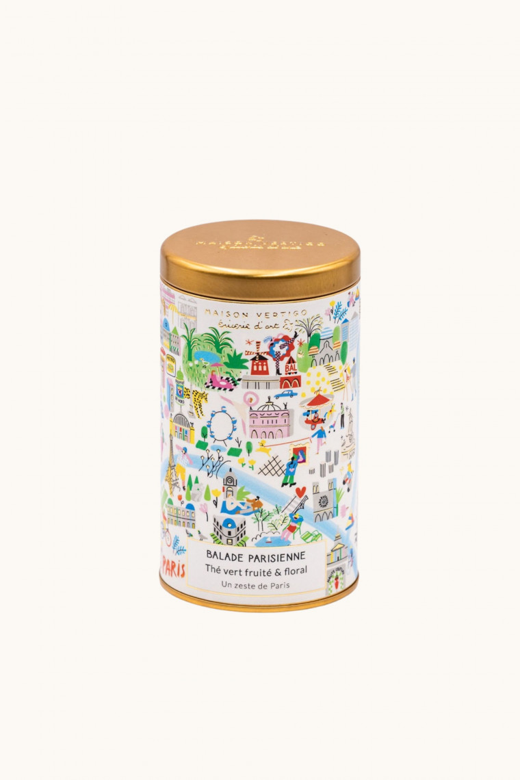 Parisian Stroll Organic Green and White Tea