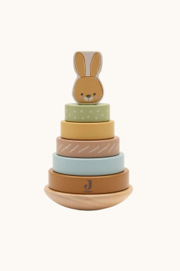 Bunny Luz Wooden Ring Stacker