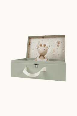Giraffe Leonie dans son coffret cadeau