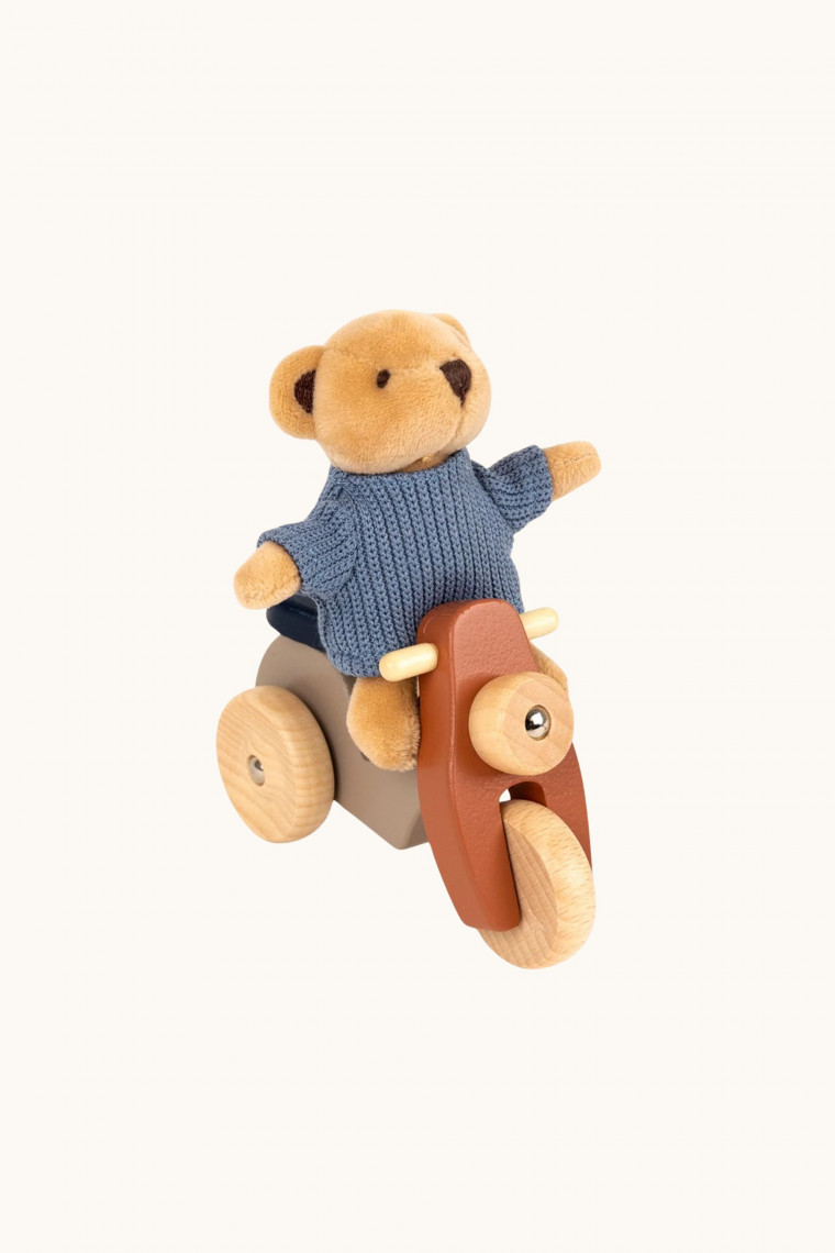 Ours Alexis en Vespa de Egmont Toys