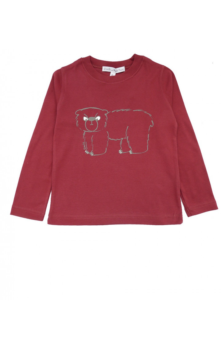 Bad bear T-shirt by Kimiko