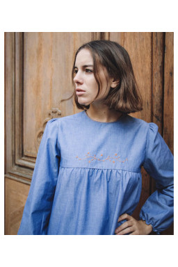 Angela embroidered dress
