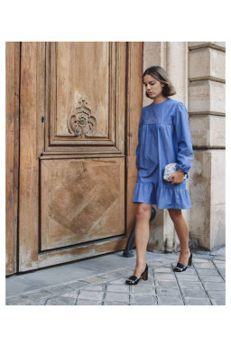 Angela embroidered dress