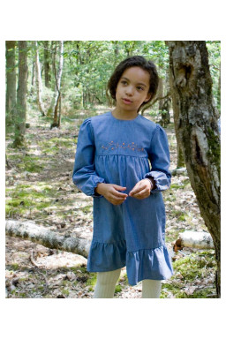 Angela embroidered dress