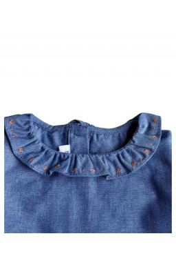 Chemise brodée Flocon