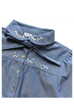 Jackie embroidered blouse