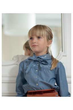 Jackie embroidered blouse