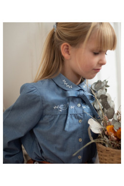 Jackie embroidered blouse