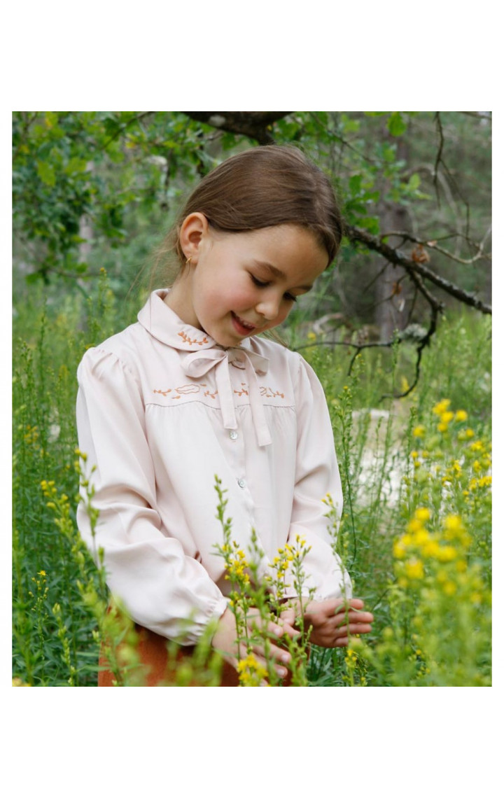 Jackie embroidered blouse