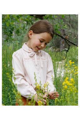 Jackie embroidered blouse