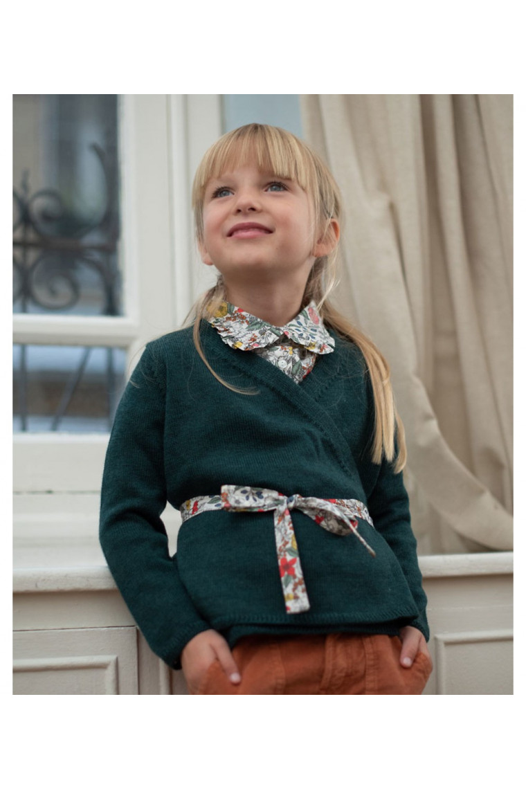 Nathalia wrap cardigan