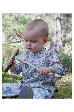 Rekka baby blouse in Liberty
