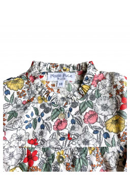 Rekka baby blouse in Liberty