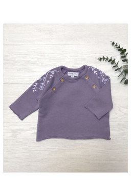Embroidered baby sweat Valentin