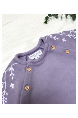 Embroidered baby sweat Valentin