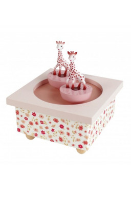 Sophie giraffe music box Trousselier