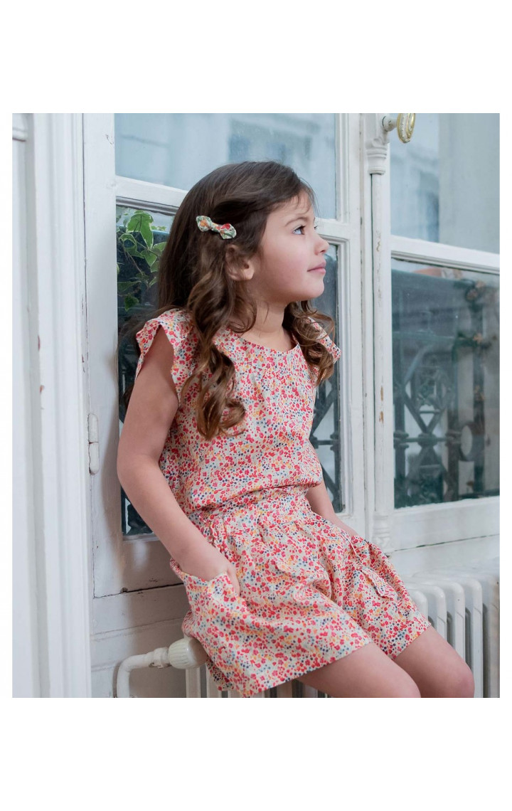 Blouse en Liberty Elisa
