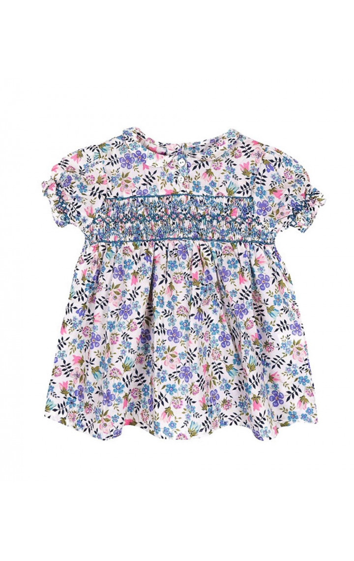 Smocked dress for baby Fantine