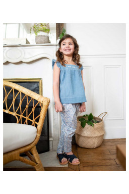 Pantalon en Liberty Lagon